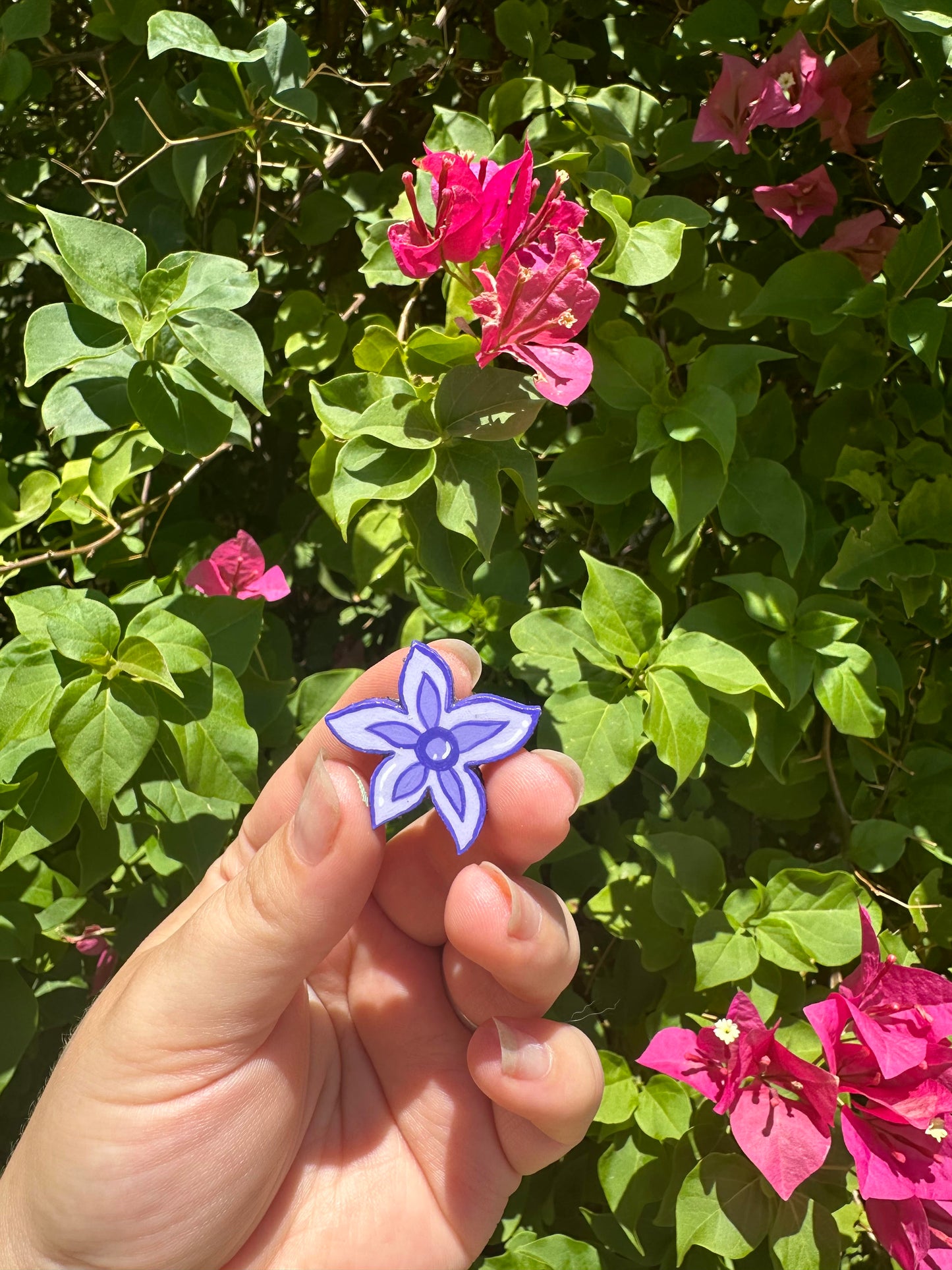 Star Flower Magnet