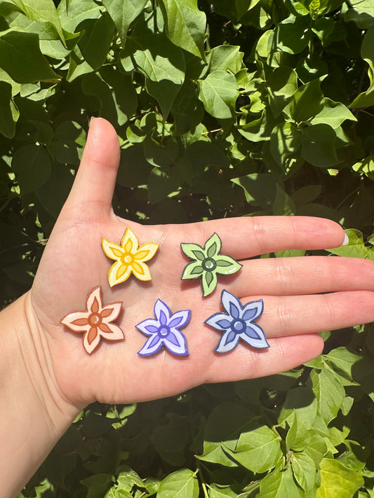 Star Flower Magnet