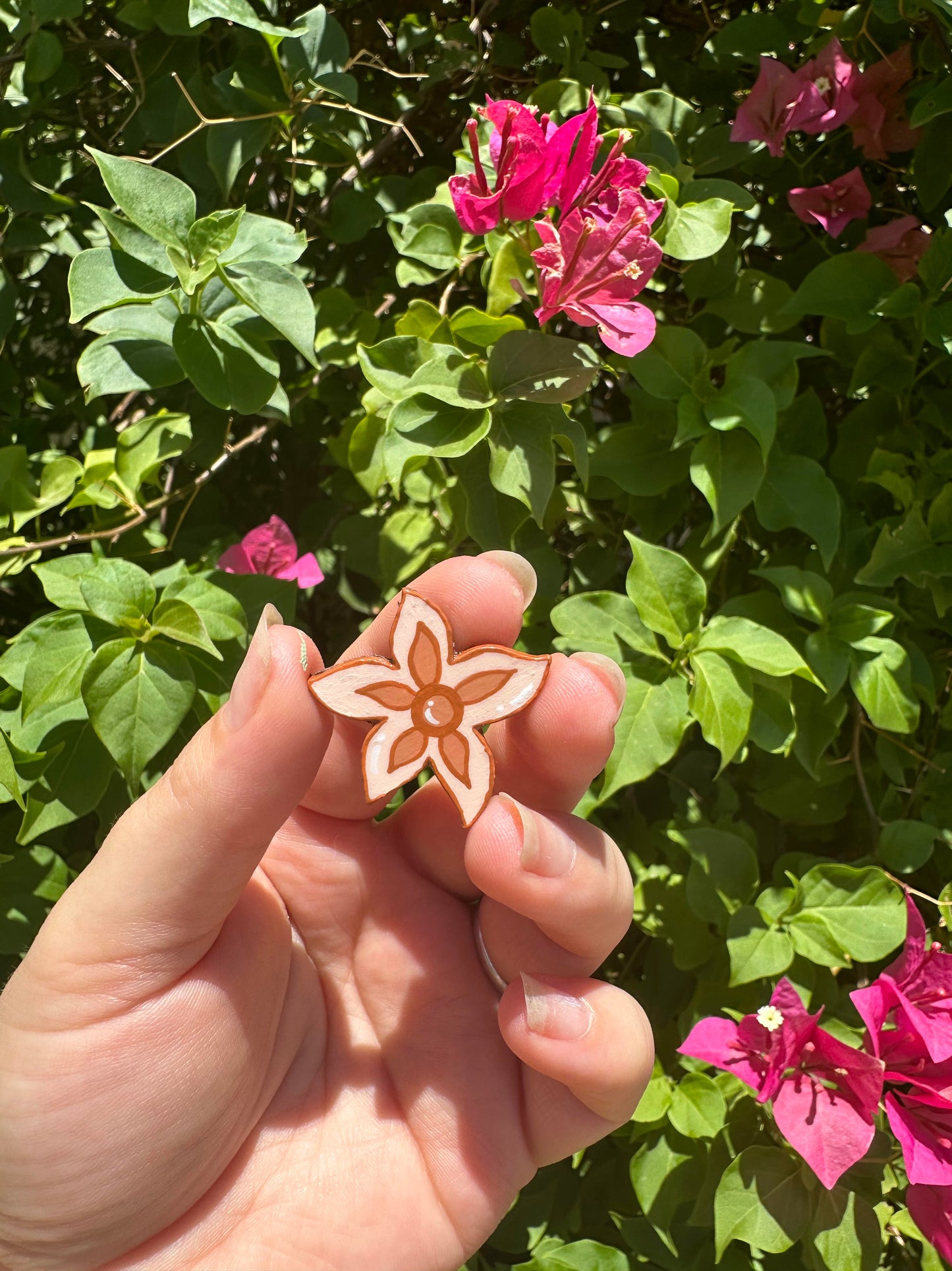 Star Flower Magnet