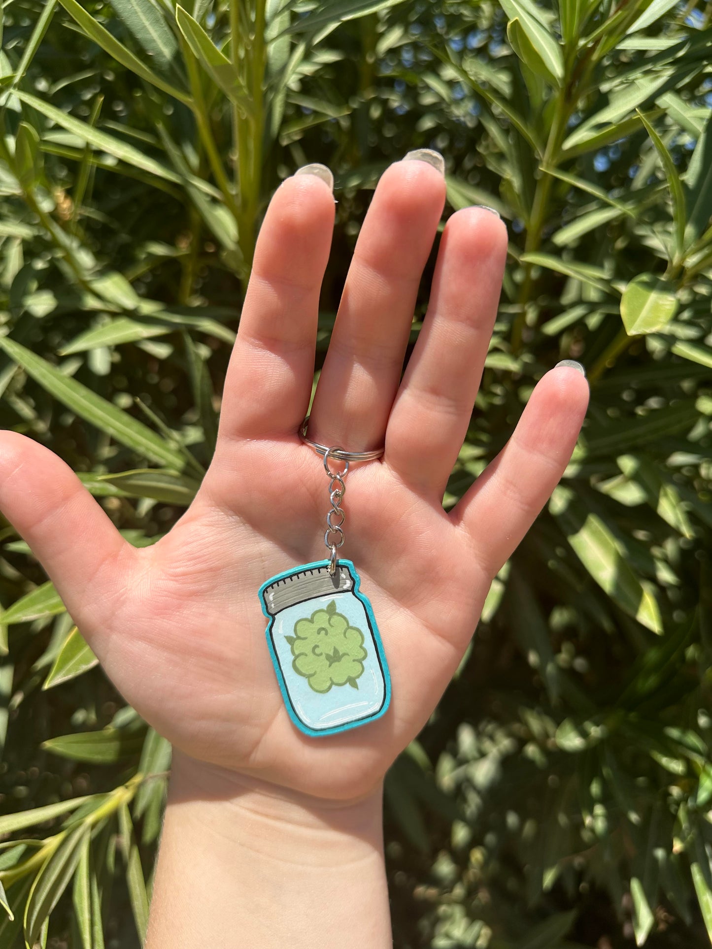 Nug Jar Keychain