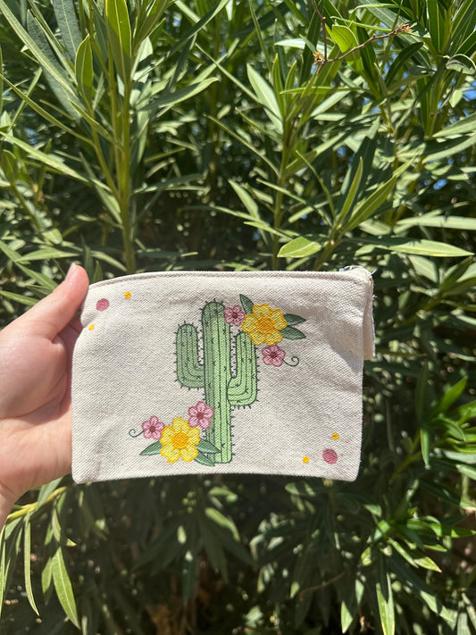 Cactus Zipper Pouch