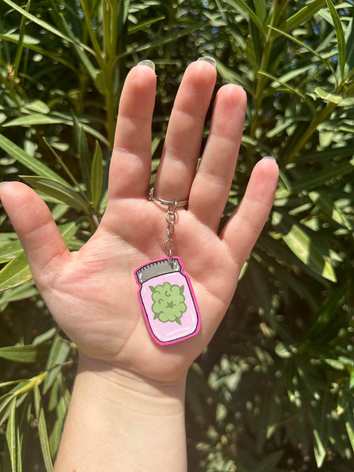 Nug Jar Keychain