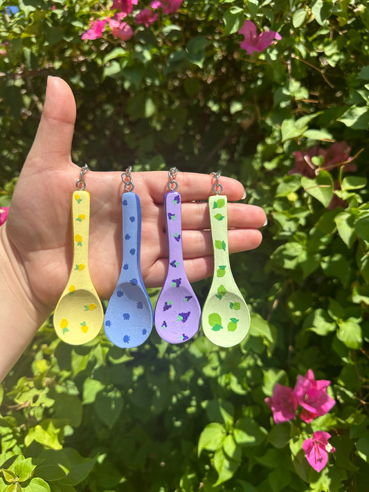 Fruit Spoon Keychain